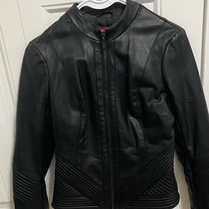 Guess faux leather moto jacket
